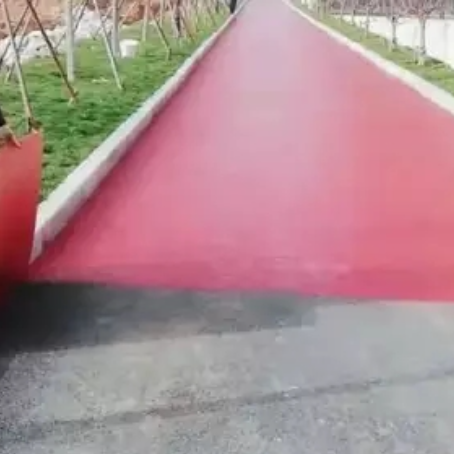 淮南​ 彩色路面喷涂翻新是一种低成本